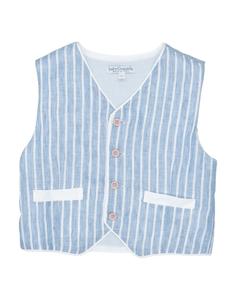 Жилет для ребенка Baby Graziella, серо-синий