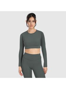 SMILODOX Рубашка Tisha с длинными рукавами, зеленая