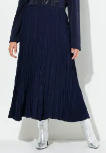 Плиссированная юбка Ulla Popken, Navy Blue