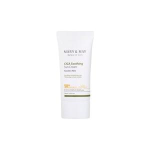 Успокаивающий солнцезащитный крем SPF50+ PA++++, 50мл Mary&May, CICA, Inne