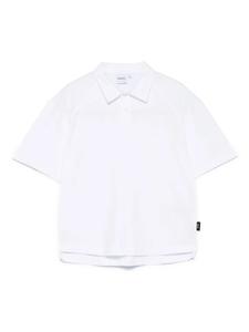 Aspesi Kids рубашка поло с короткими рукавами, белый