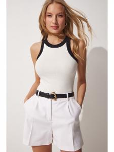 Топ Happiness Istanbul, белый/черный