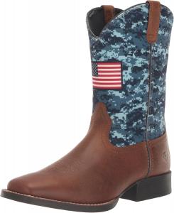 Детские вестерн-бутсы Ariat Patriot, синий