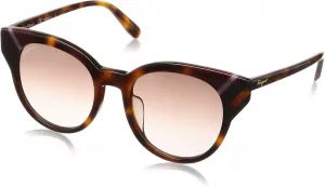 Солнцезащитные очки Ferragamo в черепаховой оправе SF883SA 238 53 Salvatore Ferragamo, Tortoise