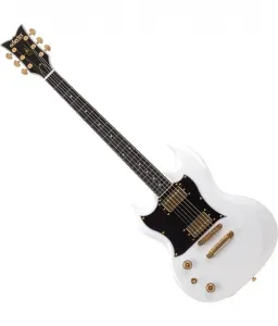 Гитара Schecter ZV-H6LLYW66D Zacky Vengeance S-II Lefty, белый глянцевый