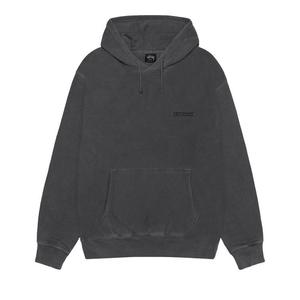 Худи Stussy Jumbo Hoodie Pigment Dyed, Black