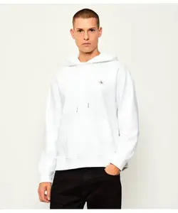 Толстовка Regular fit Calvin Klein Jeans, белый