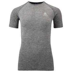 Футболка Trail, незаменимая бесшовная футболка с круглым вырезом, женская, серо-каменная, меланжевая - s Odlo