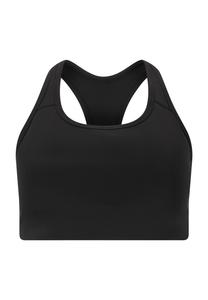 Спортивный бюстгальтер Alanie с удобными чашками и спинкой-борцовкой ENDURANCE, цвет 1001 Black