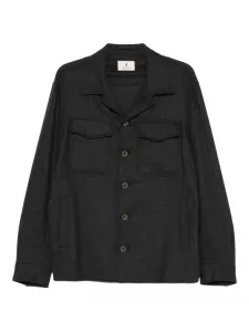 Рубашка с карманами Myths, серый