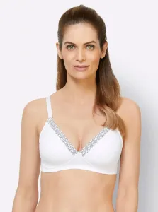 Бюстгальтер-футболка для стирки Pur Wäschepur, цвет Weiß-Bedruckt