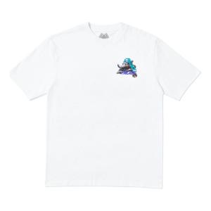 Футболка PALACE Octo White Cartoon Printing Short Sleeve Unisex, белый