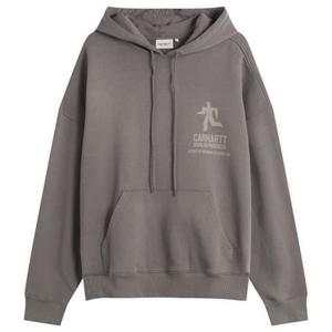 Толстовка с капюшоном для бега на длинные дистанции Carhartt Wip, Graphite