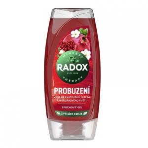 Пробуждающий гель для душа для женщин - гранат и абрикосовый цвет, 225 мл Radox