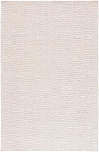 Ковер SAFAVIEH, 122 x 183 см, Natura Collection - Ivory/Beige, геометрический рисунок, идеален для помещений с высокой проходимостью в гостиной, спальне, столовой (NAT387A)