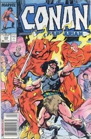 Conan the Barbarian Vol. 1, No. 205, April 1988: Necropolis (Marvel Comics)
