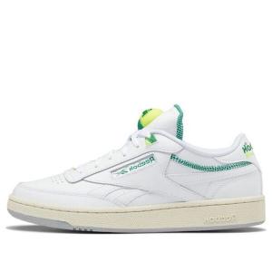 Кроссовки club c 85 pump 'glen green' Reebok, белый