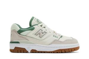 Кроссовки New Balance Wmns 550 Linen Natural Mint, кремовый