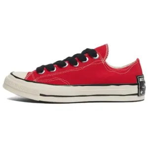 Кроссовки Unisex Red Converse на низком хлопковом топе 1970-х годов