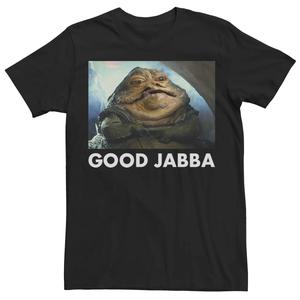 Мужская футболка с рисунком Jabba The Hutt Good Jabba Star Wars