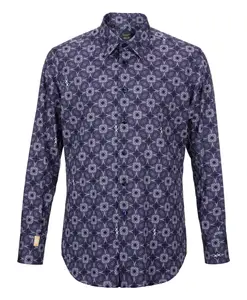 Рубашка приталенного кроя Billionaire, синий