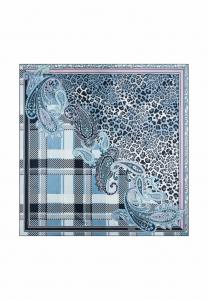 Шарф Roeckl PATCHWORK LEO, Black Silver/Black