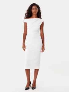 Коктейльное платье slim fit CFC0125334003 Rinascimento, белый