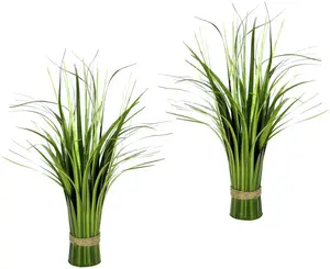 И.ГЕ.А. Искусственная трава "Грасбунд", с джутовой лентой, 2 шт I.GE.A. 13х40 см, зеленый