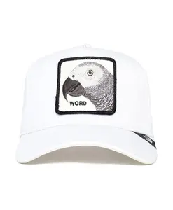 Бейсболка "Скотный двор", белая, полиэстер Goorin Bros, белый