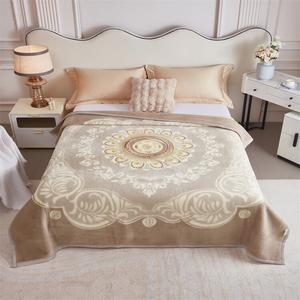 Antarctic Шерстяное одеяло 200х230 см, вес 2,6 кг, однослойное утолщенное, цвет Flowing Golden Years