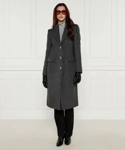 Шерстяное пальто Liu Jo, серый