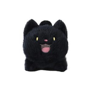 PUDOWRABBIT Симпатичный подвесной плюшевый кот в стиле милый сладкий с тремя цветами, белый, высота 8см