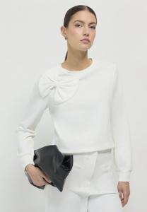 Толстовка GIROCOLLO CON FIOCCO Calliope, цвет Bianco Lana