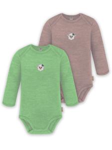 Комбинезон/боди normani Auckland, серый/зеленый