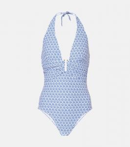 Купальник с принтом Cape Cod на бретелях-хомуте Heidi Klein, Prt