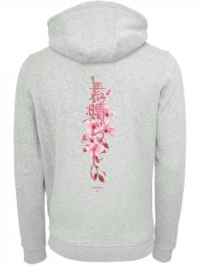 Худи Cherry Blossom в сером меланже F4NT4STIC