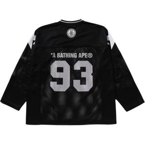 A BATHING APE Футболка Bape Line Camo Multilogo расслабленного кроя