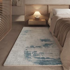 Budis Ковер 100х160 см для спальни/детской/гостиной, утолщенный, противоскользящий, в итальянском стиле, модель Moyun 03