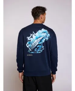 Толстовка Maã«Lo Aeden, синий