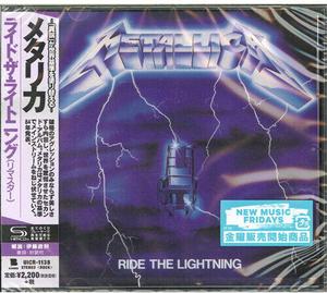 CD диск Metallica: Ride The Lightning (SHM-CD)
