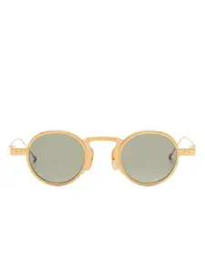 Солнцезащитные очки в круглой оправе Thom Browne Eyewear, золотой