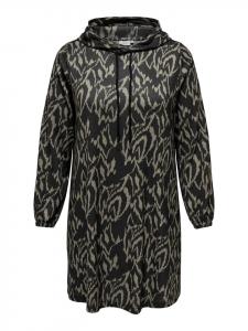 Платье до колена ONLY Carmakoma, черный