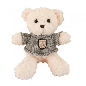 Fat Fat Dragon Свитер из персикового флиса с дизайном плюшевого мишки, плюшевая кукла высотой 25см/30см/37см