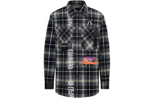 Рубашка мужская зеленая Evisu, зеленый