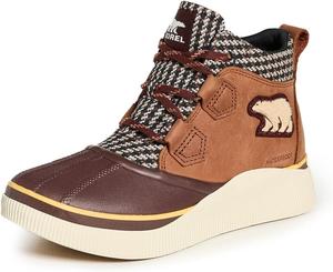 Женские водонепроницаемые ботинки SOREL Out N About lV Classic, Rustic Brown/Redwood