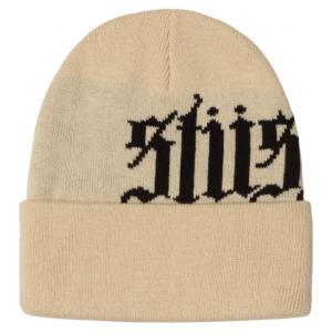 Stussy Акриловая шапка унисекс бежевая