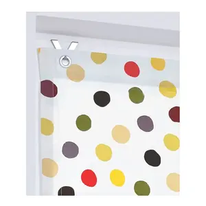 Штора с люверсами Heine Home, Weiß-bunt