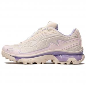 Футболка XT Slate 'Shortbread' SALOMON, бело-фиолетовая