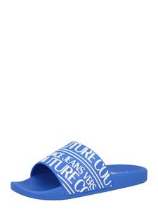 Versace Jeans Couture Мюли 'FONDO SLIDE DIS. SQ1' в синем цвете