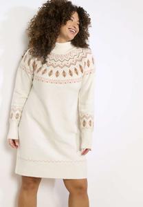 Платье LolaLiza JACQUARD, Beige Chine/Beige